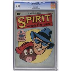 Spirit, The #nn (#3) (Quality, 1944) CGC FN/VF 7.0 Off- The Spirit #nn (#3) (Quality, 1945) CGC FN/V