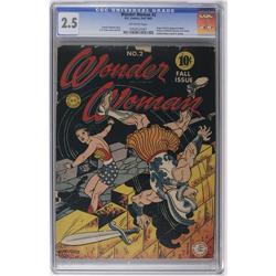 Wonder Woman #2 (DC, 1942) CGC GD+ 2.5 Off-white pages. Wonder Woman #2 (DC, 1942) CGC GD+ 2.5 Off-w