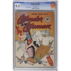 Wonder Woman #12 (DC, 1945) CGC VF+ 8.5 Off-white to wh Wonder Woman #12 (DC, 1945) CGC VF+ 8.5 Off-