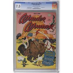 Wonder Woman #17 (DC, 1946) CGC VF- 7.5 Off-white to wh Wonder Woman #17 (DC, 1946) CGC VF- 7.5 Off-