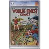 World's Finest Comics #11 (DC, 1943) CGC VF+ 8.5 Off-wh World's Finest Comics #11 (DC, 1943) CGC VF+