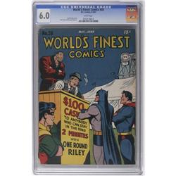 World's Finest Comics #28 (DC, 1947) CGC FN 6.0 White p World's Finest Comics #28 (DC, 1947) CGC FN 