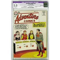 Adventure Comics #247 (DC, 1958) Apparent CGC VG/FN 5.0 Adventure Comics #247 (DC, 1958) CGC Apparen