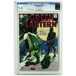 Green Lantern #68 (DC, 1969) CGC NM 9.4 Off-white to wh Green Lantern #68 (DC, 1969) CGC NM 9.4 Off-