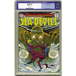 Sea Devils #17 Pacific Coast pedigree (DC, 1964) CGC NM Sea Devils #17 Pacific Coast pedigree (DC, 1