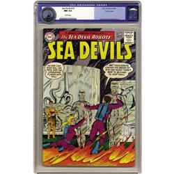 Sea Devils #19 Pacific Coast pedigree (DC, 1964) CGC NM Sea Devils #19 Pacific Coast pedigree (DC, 1