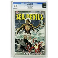 Sea Devils #22 (DC, 1965) CGC NM- 9.2 Off-white to whit Sea Devils #22 (DC, 1965) CGC NM- 9.2 Off-wh