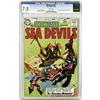 Showcase #27 Sea Devils (DC, 1960) CGC VF- 7.5 White pa Showcase #27 Sea Devils (DC, 1960) CGC VF- 7