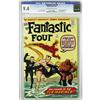 Fantastic Four #4 (Marvel, 1962) CGC NM 9.4 Off-white t Fantastic Four #4 (Marvel, 1962) CGC NM 9.4 