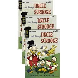 Uncle Scrooge #45 Multiple Copies Group (Gold Key, 1963 Uncle Scrooge #45 Multiple Copies Group (Gol