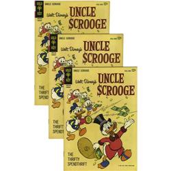 Uncle Scrooge #47 Multiple Copies (Gold Key, 1964) Cond Uncle Scrooge #47 Multiple Copies Group (Gol