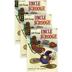 Uncle Scrooge #59 Multiple Copies (Gold Key, 1965) Cond Uncle Scrooge #59 Multiple Copies (Gold Key,