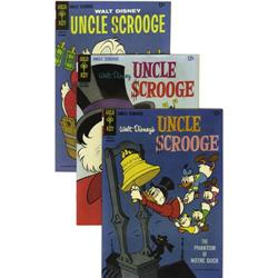 Uncle Scrooge Group (Gold Key, 1965-67) Condition: Aver Uncle Scrooge Group (Gold Key, 1965-67) Cond