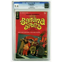 Banana Splits #1 File Copy (Gold Key, 1969) CGC NM 9.4 Banana Splits #1 File Copy (Gold Key, 1969) C
