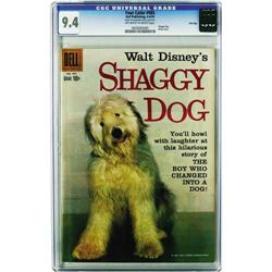 Four Color #985 Shaggy Dog (Dell, 1959) CGC NM 9.4 Off- Four Color #985 Shaggy Dog - File Copy (Dell