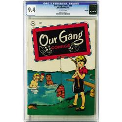 Our Gang #24 File Copy (Dell, 1946) CGC NM 9.4 Off-whit Our Gang #24 File Copy (Dell, 1946) CGC NM 9