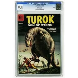 Turok #15 File Copy (Dell, 1959) CGC NM 9.4 Off-white p Turok #15 File Copy (Dell, 1959) CGC NM 9.4 