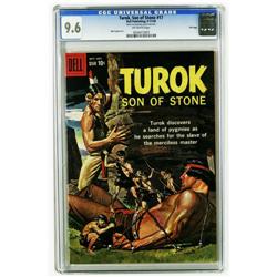 Turok #17 File Copy (Dell, 1959) CGC NM+ 9.6 Off-white Turok #17 File Copy (Dell, 1959) CGC NM+ 9.6 