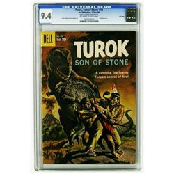 Turok #18 File Copy (Dell, 1959) CGC NM 9.4 Off-white t Turok #18 File Copy (Dell, 1959) CGC NM 9.4 