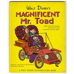 The Magnificent Mr. Toad Hardcover. Based on the movie The Magnificent Mr. Toad Hardcover