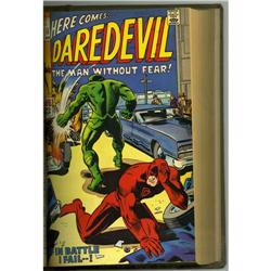Daredevil #45-112 Bound Volumes (Marvel, 1969-74). Four Daredevil #45-112 Bound Volumes (Marvel, 196