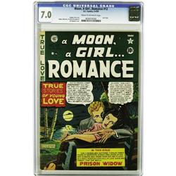 A Moon, A Girl... Romance #12 (EC, 1950) CGC FN/VF 7.0 A Moon, A Girl... Romance #12 (EC, 1950) CGC 