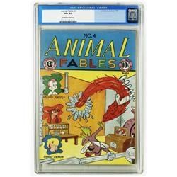 Animal Fables #4 (EC, 1947) CGC VF+ 8.5 Off-white to wh Animal Fables #4 (EC, 1947) CGC VF+ 8.5 Off-