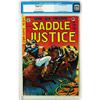 Image 1 : Saddle Justice #6 (EC, 1949) CGC VF/NM 9.0 Cream to off Saddle Justice #6 (EC, 1949) CGC VF/NM 9.0 C