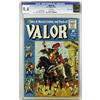 Image 1 : Valor #4 Gaines File pedigree, 6/12 (EC, 1955) CGC NM 9 Valor #4 Gaines File pedigree 6/12 (EC, 1955