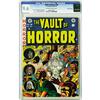 Image 1 : Panic #1 Gaines File pedigree, 8/12 (EC, 1954) CGC NM+ Vault of Horror #28 Gaines File pedigree 11/1