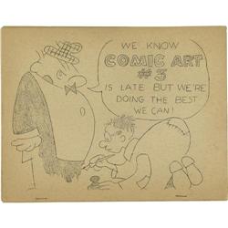 Comic Art #3 Fanzine (1962?). Comic Art, published by D Comic Art #3 Fanzine (1962?).