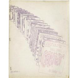 Gamut #1 Fanzine (1960). An outstanding humor fanzine, Gamut #1 Fanzine (1960).