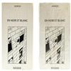 Image 2 : Tintin En Noir Et Blanc Collector's Set Group of 2 (Cas Tintin En Noir Et Blanc Collector's Set Grou