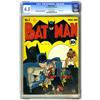 Image 1 : Batman #5 (DC, 1941) CGC VG+ 4.5 Off-white pages. The f Batman #5 (DC, 1941) CGC VG+ 4.5 Off-white p