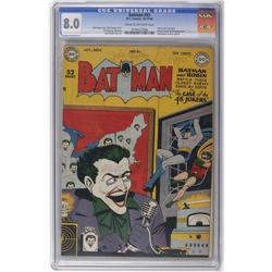 Batman #55 (DC, 1949) CGC VF 8.0 Cream to off-white pag Batman #55 (DC, 1949) CGC VF 8.0 Cream to of