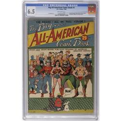 Big All-American Comic Book #1 (DC, 1944) CGC FN+ 6.5 O Big All-American Comic Book #1 (DC, 1944) CG