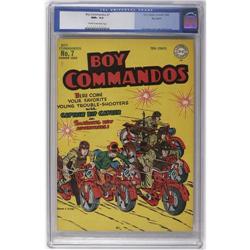 Boy Commandos #7 Big Apple pedigree (DC, 1944) CGC NM+ Boy Commandos #7 Big Apple pedigree (DC, 1944