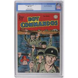Boy Commandos #10 Mile High pedigree (DC, 1945) CGC NM+ Boy Commandos #10 Mile High pedigree (DC, 19