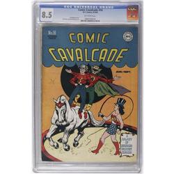 Comic Cavalcade #16 (DC, 1946) CGC VF+ 8.5 Off-white pa Comic Cavalcade #16 (DC, 1946) CGC VF+ 8.5 O