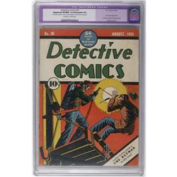 Detective Comics #30 (DC, 1939) CGC Apparent VF/NM 9.0 Detective Comics #30 (DC, 1939) CGC Apparent 
