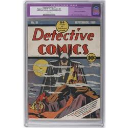 Detective Comics #31 (DC, 1939) CGC Apparent FN/VF 7.0 Detective Comics #31 (DC, 1939) CGC Apparent 