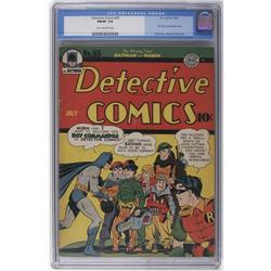 Detective Comics #65 (DC, 1942) CGC FN/VF 7.0 Tan to of Detective Comics #65 (DC, 1942) CGC FN/VF 7.