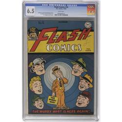 Flash Comics #76 (DC, 1946) CC FN+ 6.5 White pages. E. Flash Comics #76 (DC, 1946) CC FN+ 6.5 White 