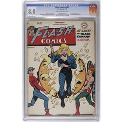 Flash Comics #92 (DC, 1948) CGC VF 8.0 Cream to off-whi Flash Comics #92 (DC, 1948) CGC VF 8.0 Cream