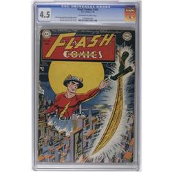 Flash Comics #103 (DC, 1949) CGC VG+ 4.5 Off-white page Flash Comics #103 (DC, 1949) CGC VG+ 4.5 Off