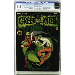 Green Lantern #1 (DC, 1941) CGC FN+ 6.5 Cream to off-wh Green Lantern #1 (DC, 1941) CGC FN+ 6.5 Crea