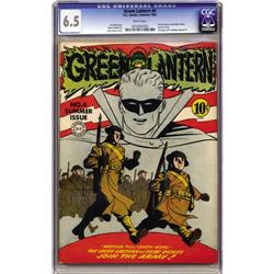 Green Lantern #4 (DC, 1942) CGC FN+ 6.5 White pages. Li Green Lantern #4 (DC, 1942) CGC FN+ 6.5 Whit