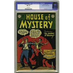 House of Mystery #3 Mile High pedigree (DC, 1952) CGC N House of Mystery #3 Mile High pedigree (DC, 