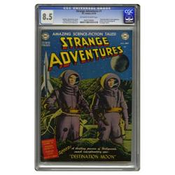 Strange Adventures #1 (DC, 1950) CGC VF+ 8.5 Off-white Strange Adventures #1 (DC, 1950) CGC VF+ 8.5 