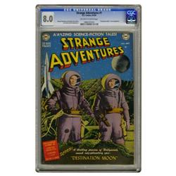 Strange Adventures #1 (DC, 1950) CGC VF 8.0 Off-white t Strange Adventures #1 (DC, 1950) CGC VF 8.0 